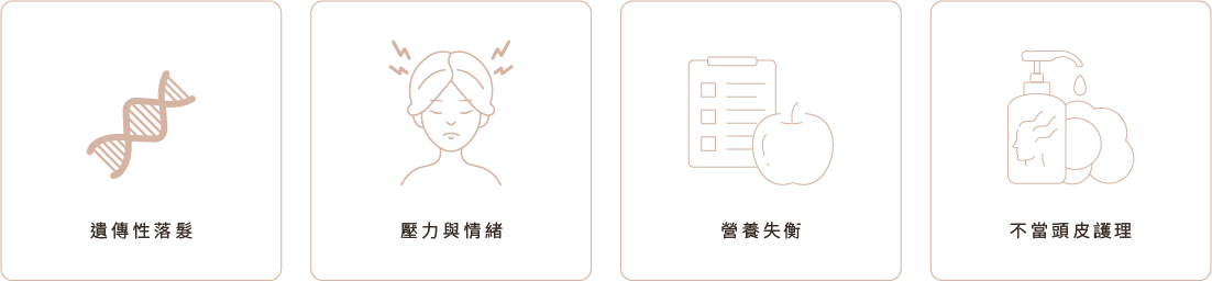 落髮的常見原因
